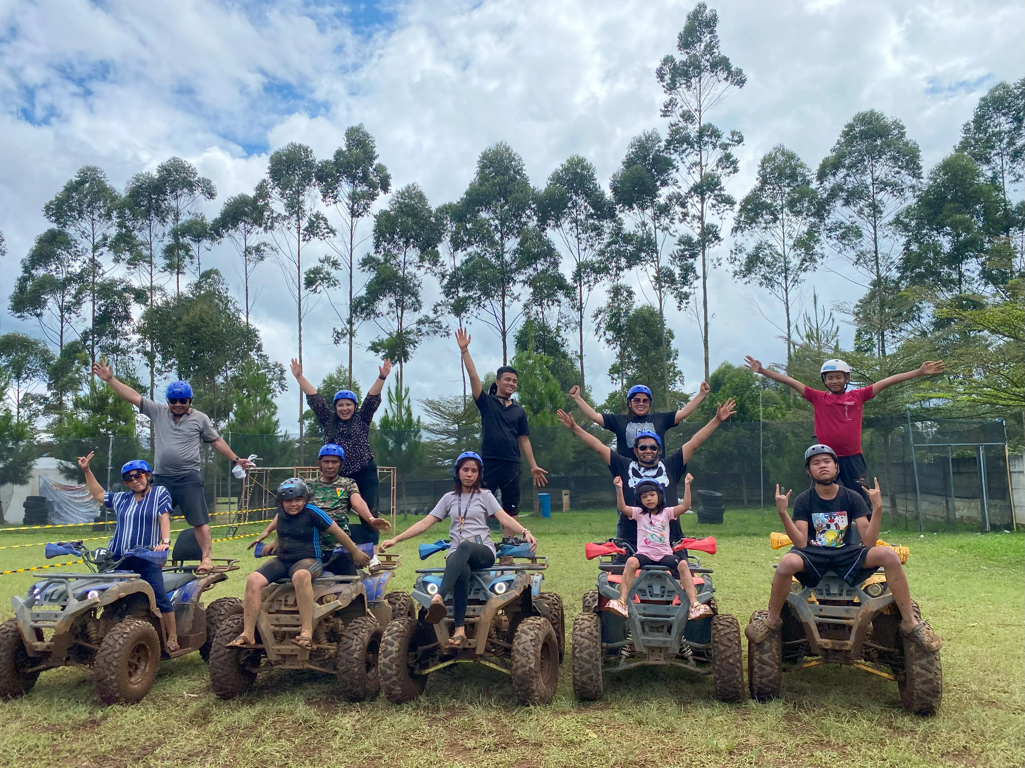 Pemandangan destinasi wisata Pangalengan